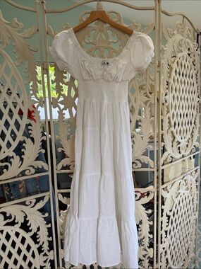 weworewhat corset sheer maxi dress Corset Maxi Dress